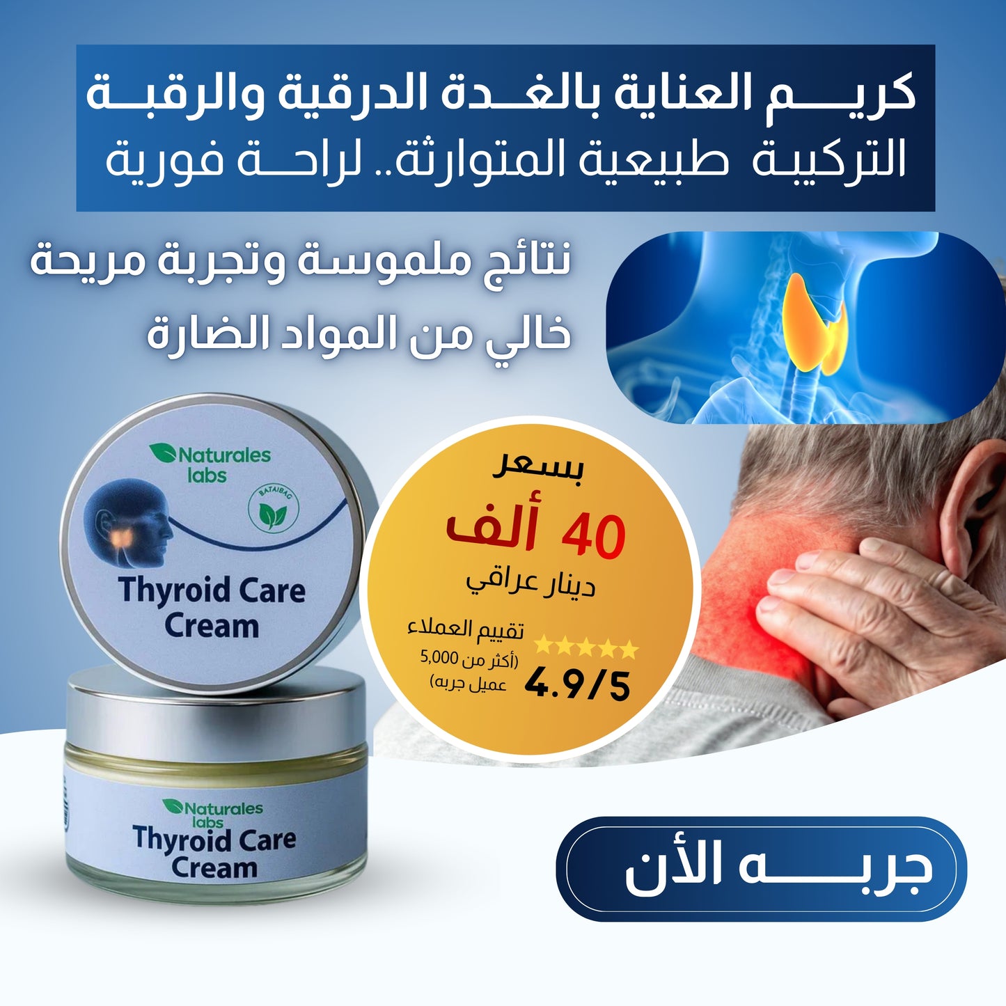 thyroid cream - كريم الغدة الدرقية